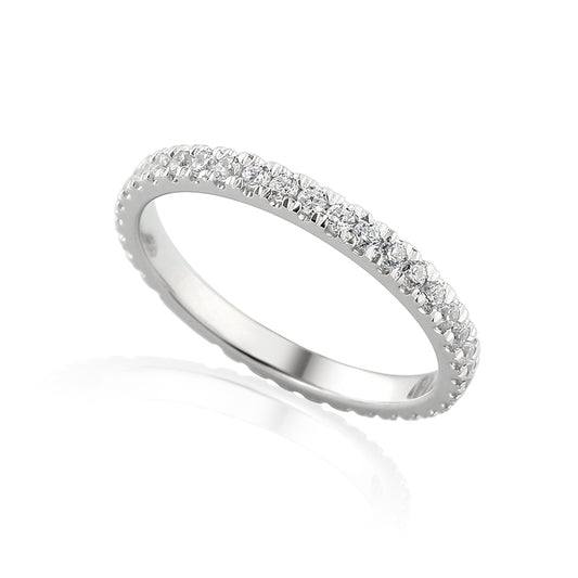Half Eternity Diamond Ring R47949