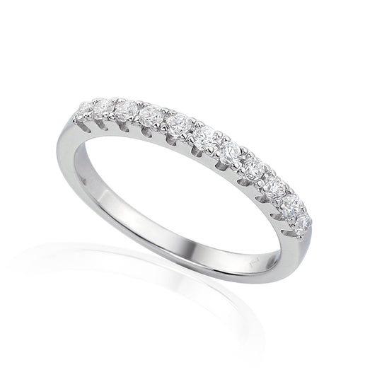 Half Eternity Diamond Ring R50629