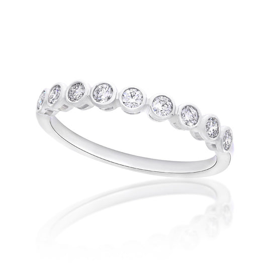 Half Eternity Diamond Ring R32473