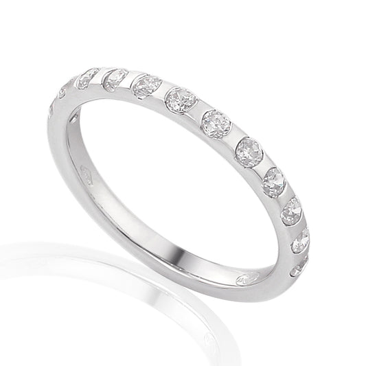 Halve eeuwigheid diamanten ring R44477