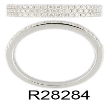 Half Eternity Diamond Ring R28284