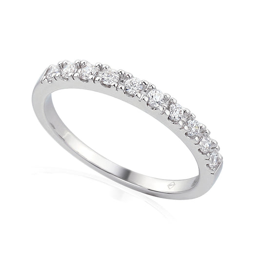 Half Eternity Diamond Ring R50634