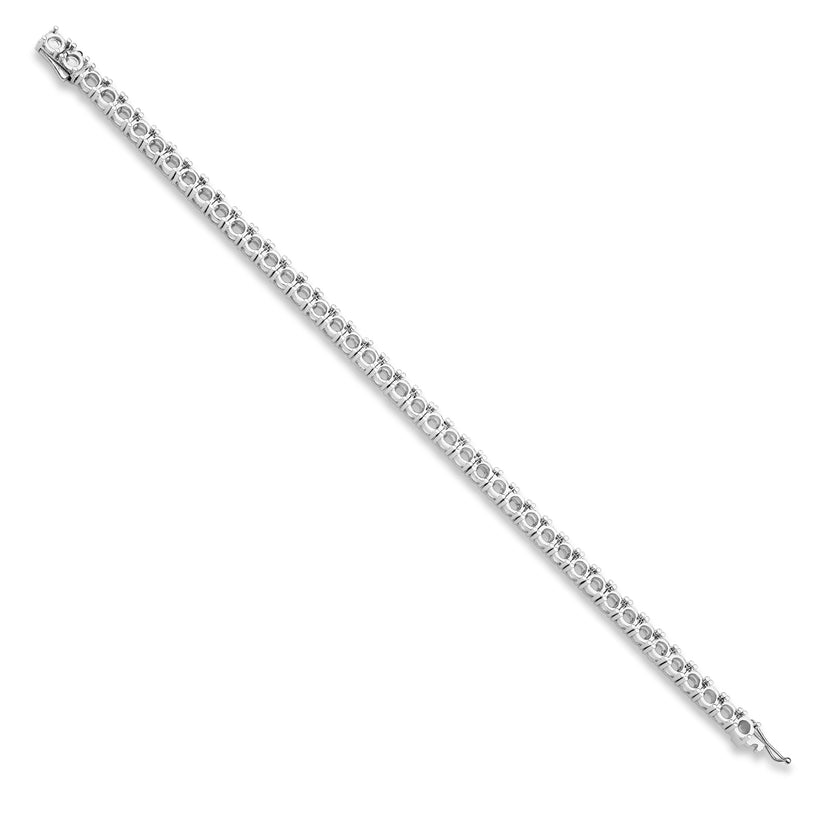 Tennis Bracelet Mounting BRC1001 tennis.diamonds