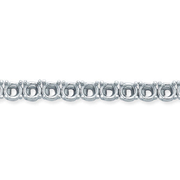 Tennis Bracelet Mounting BRC1017